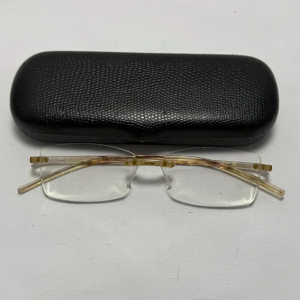Swissflex Rimless Titanium Eyeglasses - Frames Only